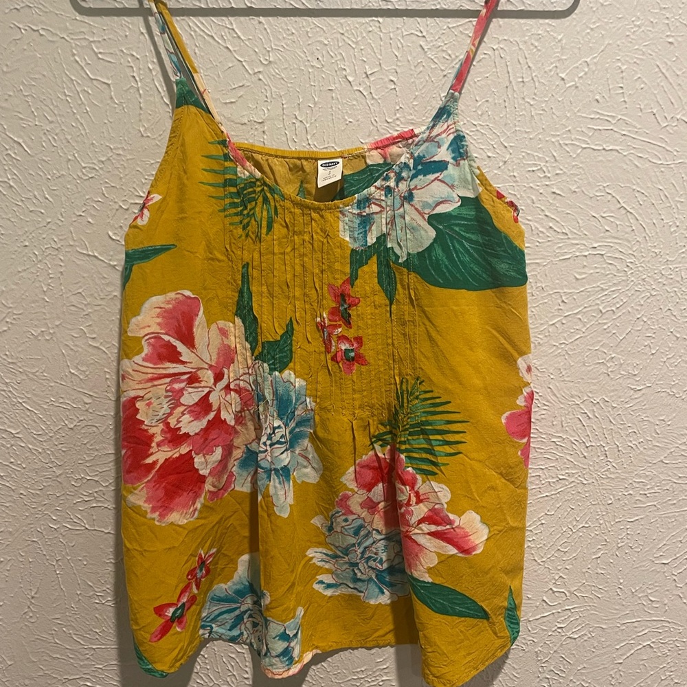 Old Navy Floral Tank Top